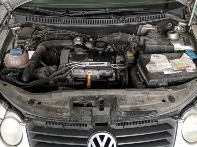 Pranje motora na Volkswagen-u - Pre i Posle - Tepih Servis Živanović
